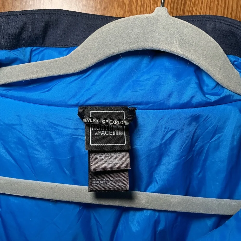 The North Face Men’s Softshell Jacket – Blue/Black – XXL